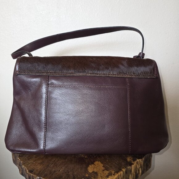 Radley London Witley Haircalf Leather Shoulder Bag Clove w/ Matching Wallet - Picture 12 of 16